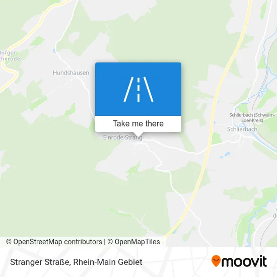 Stranger Straße map