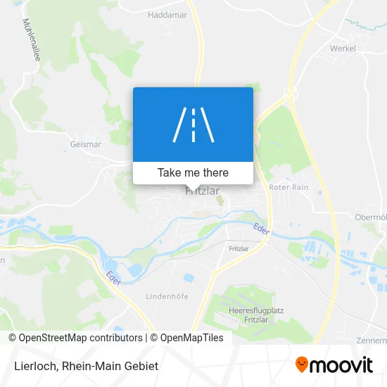 Lierloch map
