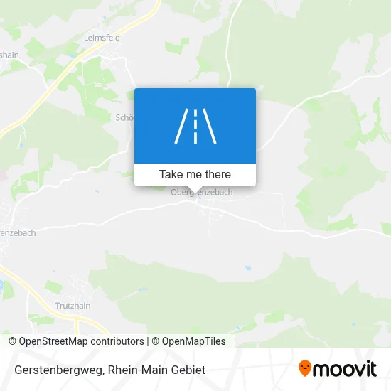 Gerstenbergweg map