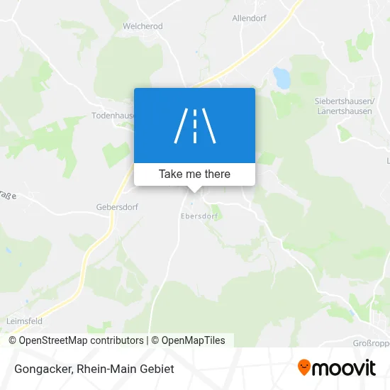 Gongacker map