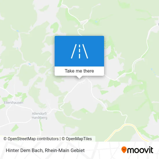 Hinter Dem Bach map