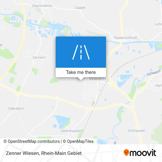 Zenner Wiesen map