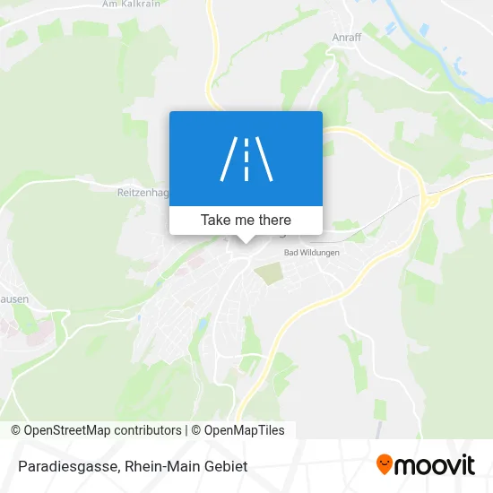 Paradiesgasse map