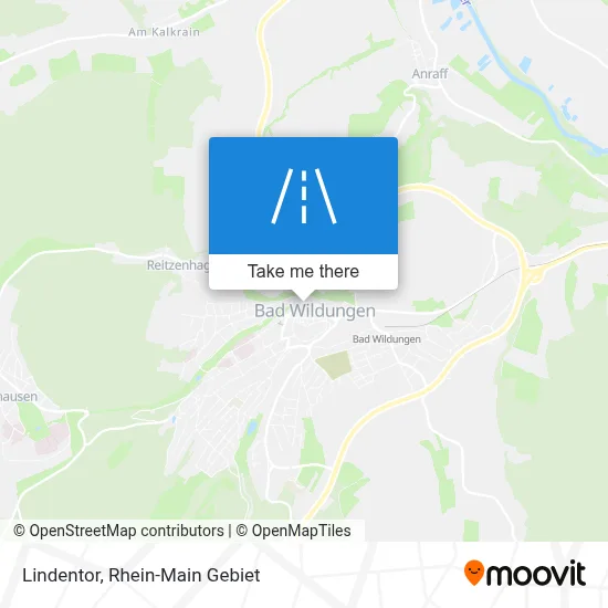 Lindentor map