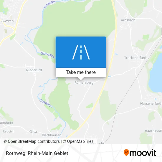Rothweg map