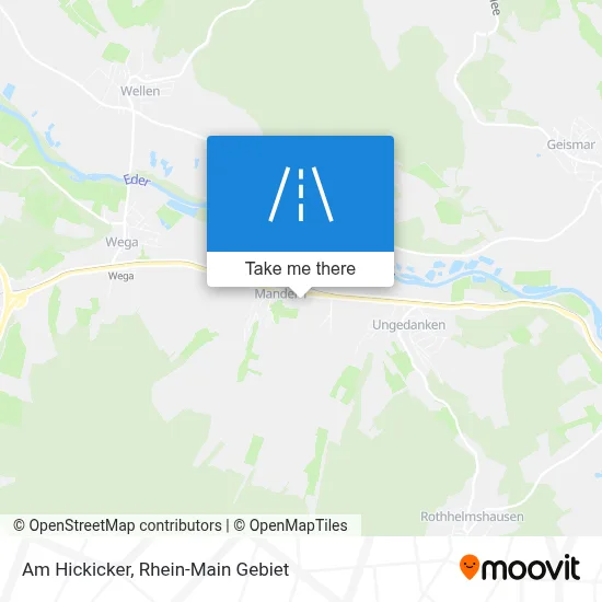 Am Hickicker map