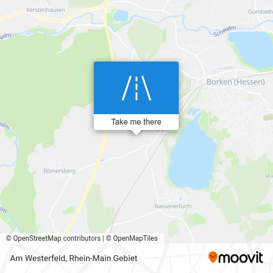 Am Westerfeld map