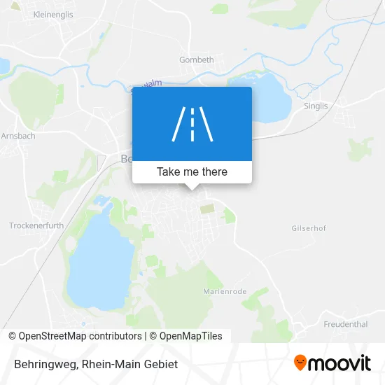 Behringweg map