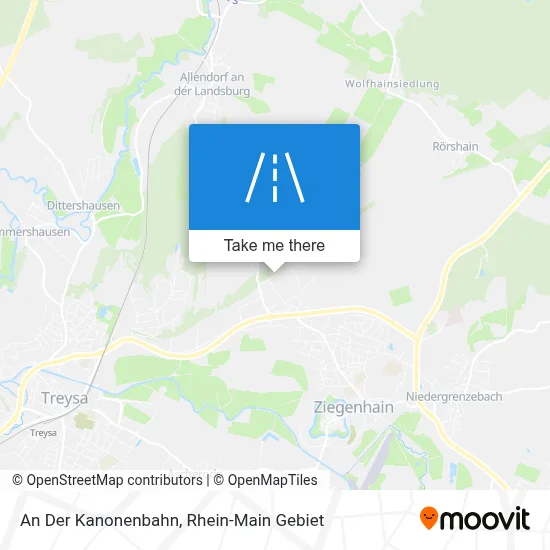 An Der Kanonenbahn map