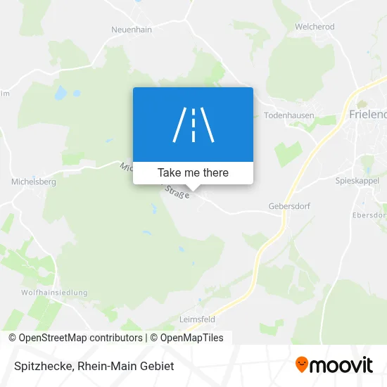 Spitzhecke map