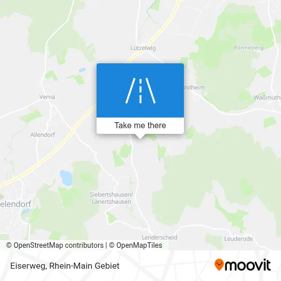 Eiserweg map
