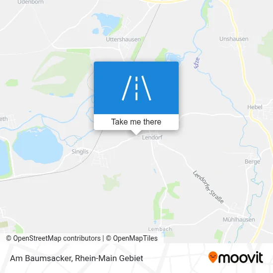 Am Baumsacker map