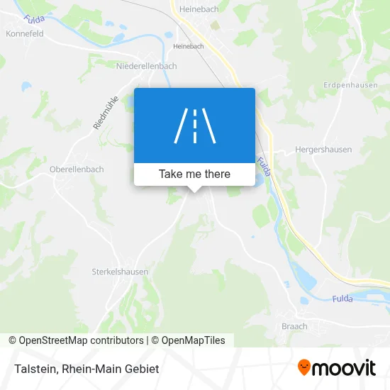 Talstein map