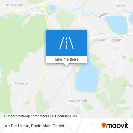 An Der Lichte map