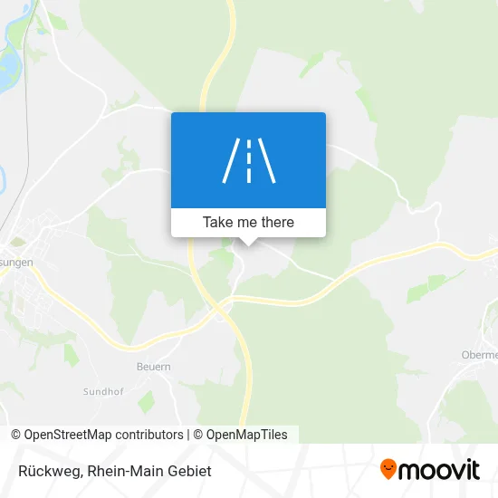 Rückweg map
