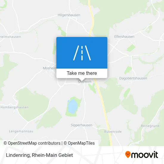 Lindenring map