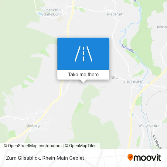 Zum Gilsablick map