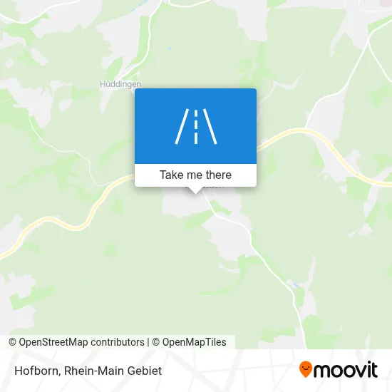 Hofborn map