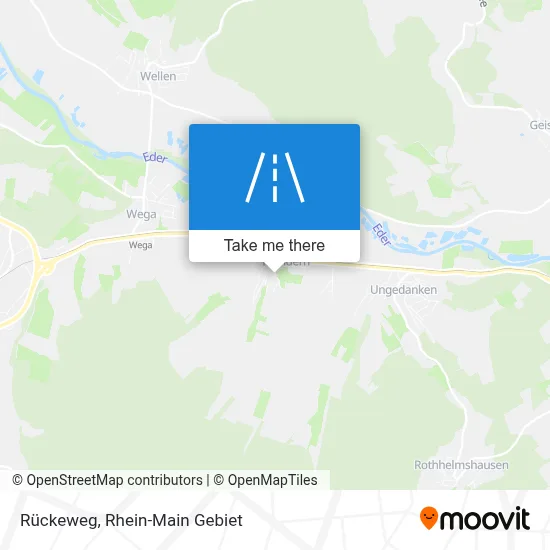 Rückeweg map