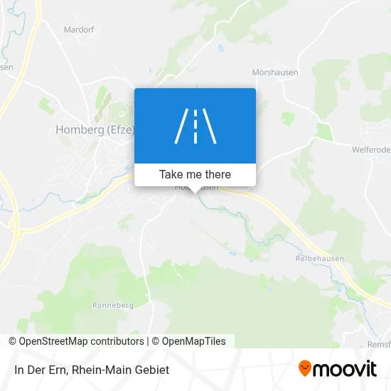 In Der Ern map