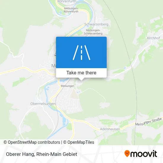 Oberer Hang map