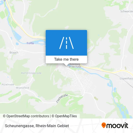 Scheunengasse map