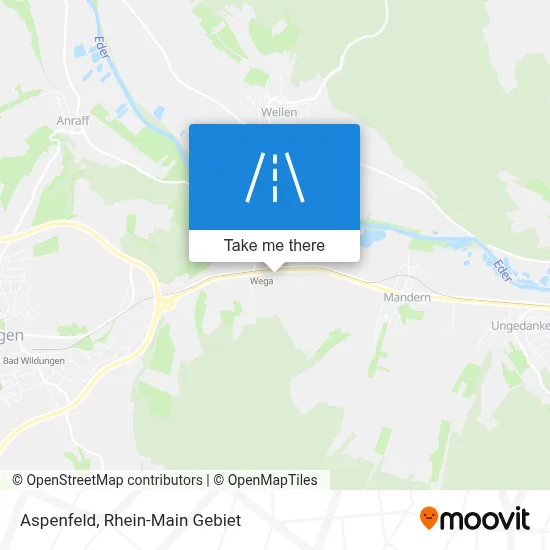Aspenfeld map