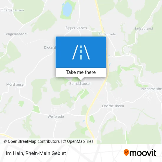 Im Hain map