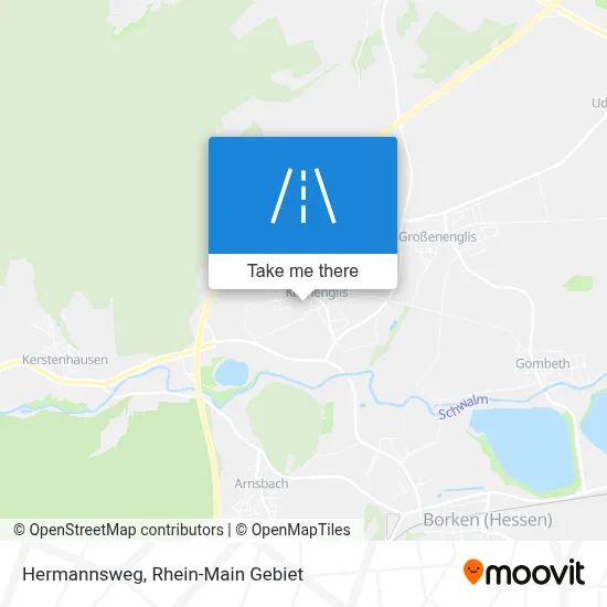 Hermannsweg map