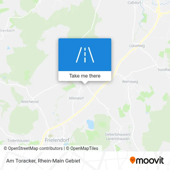 Am Toracker map