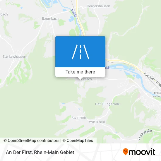 An Der First map