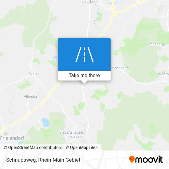 Schnapsweg map