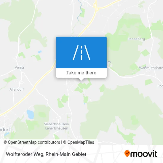 Wolfteroder Weg map
