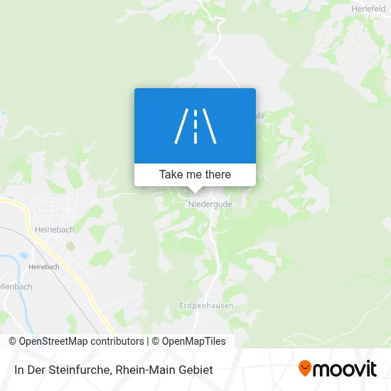 In Der Steinfurche map
