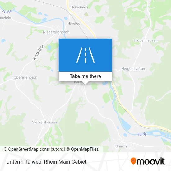 Unterm Talweg map