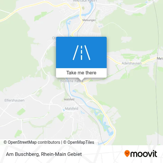 Am Buschberg map