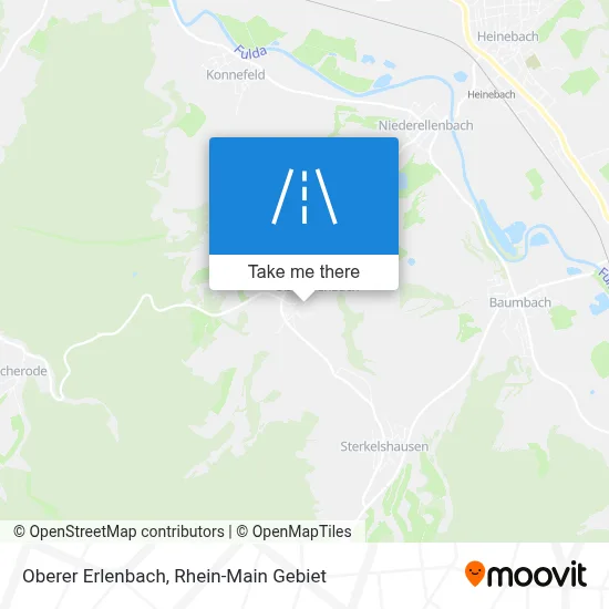 Oberer Erlenbach map