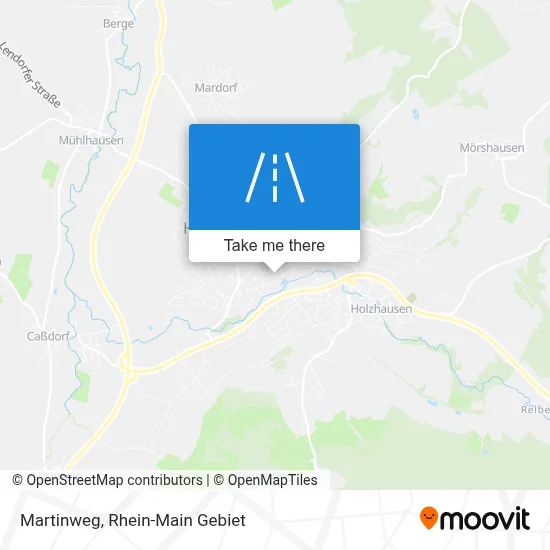 Martinweg map