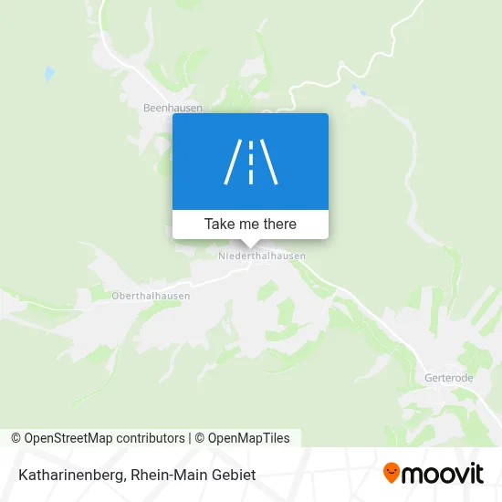 Katharinenberg map