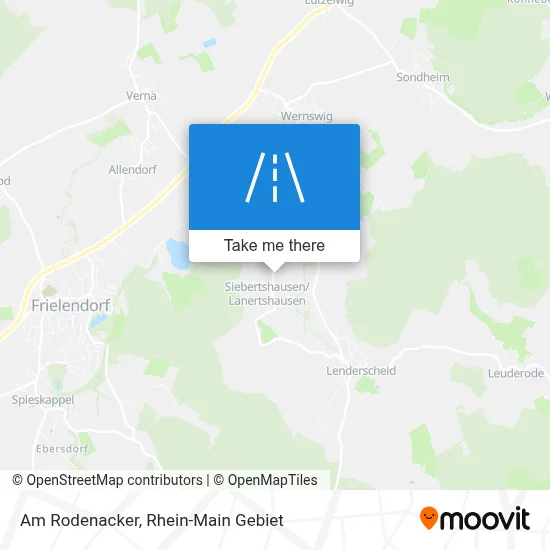 Am Rodenacker map