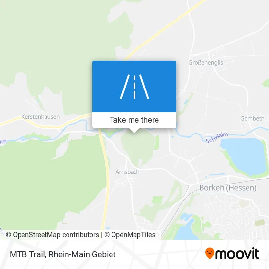 Mtb Trail map