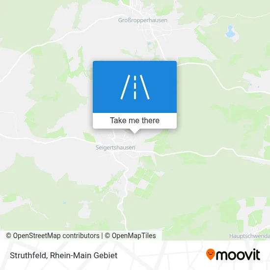 Struthfeld map