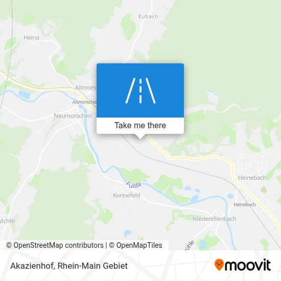 Akazienhof map