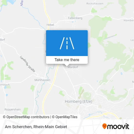 Am Scherchen map