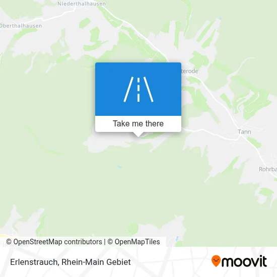Erlenstrauch map