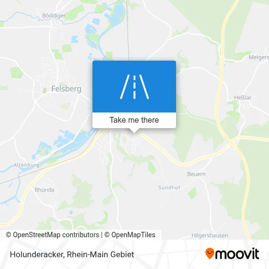 Holunderacker map