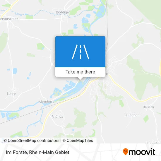 Im Forste map