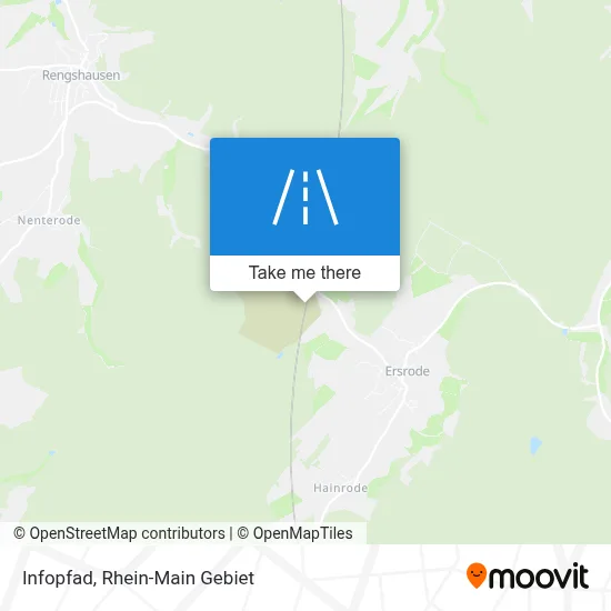 Infopfad map