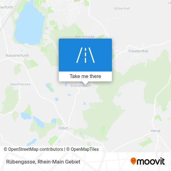 Rübengasse map