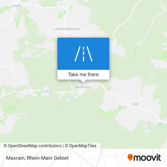 Maxrain map